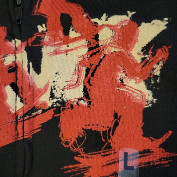 Vintage NWT Boys Large Tony Hawk Zip up Sweatshirt - Picture 3 of 10